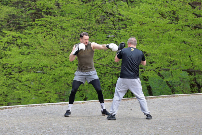 Łukasz Mejza uczył boksu pod chmurką Przemysława Czarneckiego