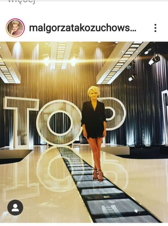 Małgosia Kożuchowska przesadziała? 