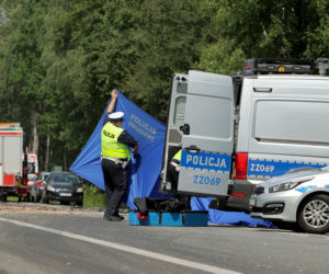 Widok małych zmasakrowanych ciał był przerażający