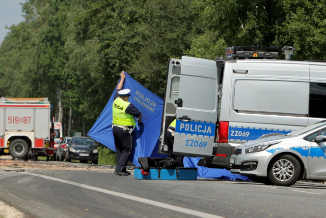 Widok małych zmasakrowanych ciał był przerażający