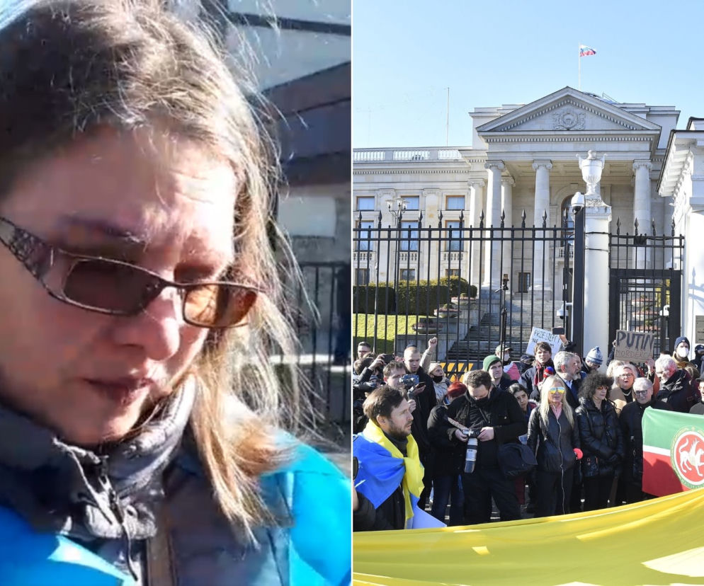 Wojna na Ukrainie. Mieszkanka Charkowa ze łzami w oczach: Putin to morderca