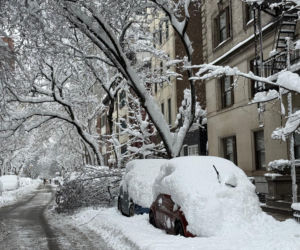 Wielka śnieżyca w Nowym Jorku! Zabronili podróży. Zobacz zdjęcia