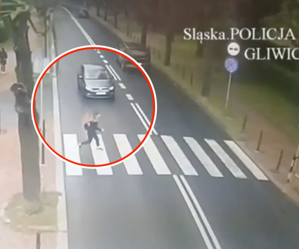 Wtargnięcie na przejście dla pieszych