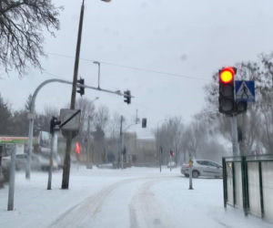 Poznańskie ulice o poranku 8.02