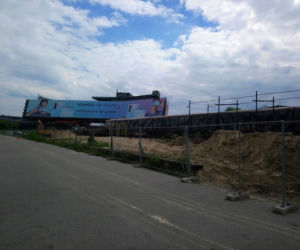 Kraków: Plaża przy Forum znika bezpowrotnie