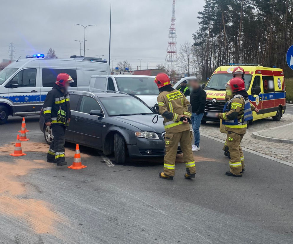 Dwa niebezpieczne wypadki w Olsztynie. Jedna osoba w szpitalu [FOTO]