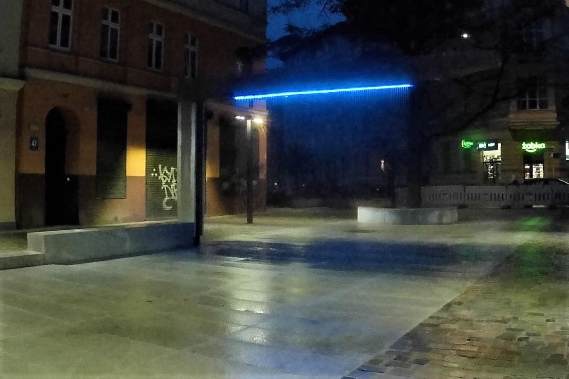 Błyskawiczna metamorfoza skweru w centrum Szczecina