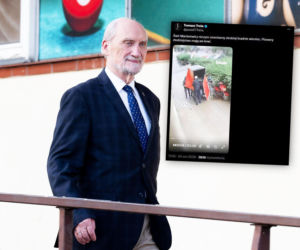 Monitoring przyłapał Antoniego Macierewicza na kradzieży?! Śledczy badają sprawę