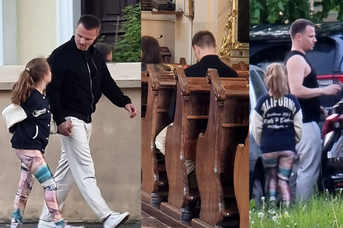 Marcin Hakiel szykuje córeczkę do komunii