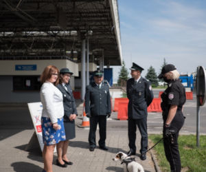 Nowe urządzenie do prześwietlania samochodów na granicy w Korczowej [ZDJĘCIA]