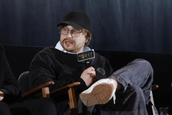 Iga Lis na pokazie filmu "Bałtyk"