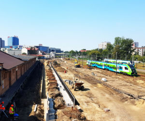 Trwają prace na stacji PKP Rzeszów Główny