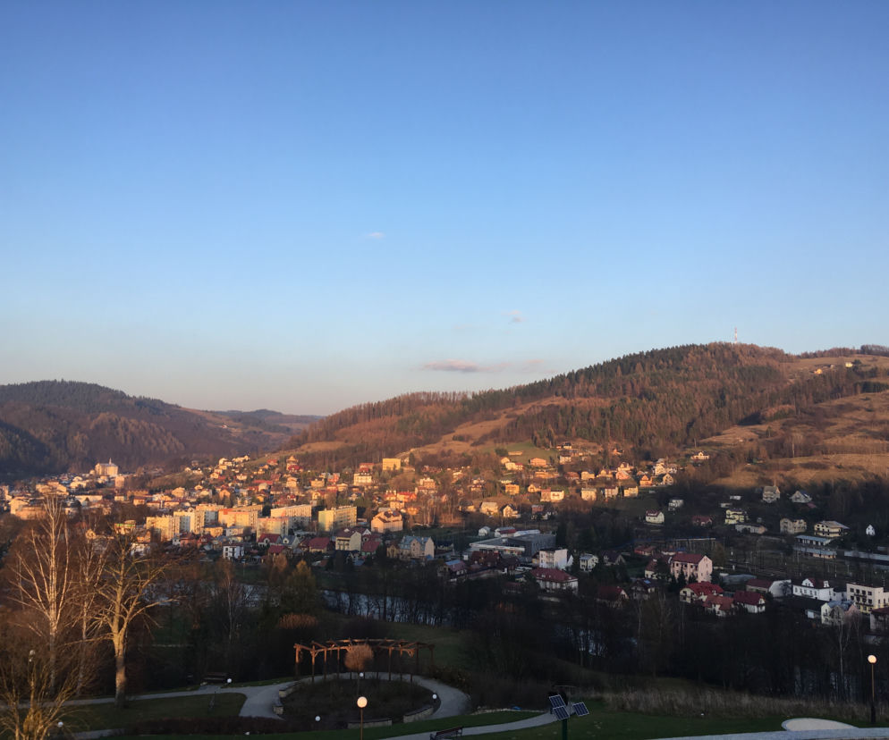 Widok na Muszynę 