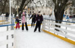 Lodowisko w Parku Jordana w Krakowie