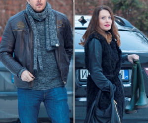 Przyjaciółki 7 sezon odc. 78. Janek (Marek Bukowski), Zuza (Anita Sokołowska)