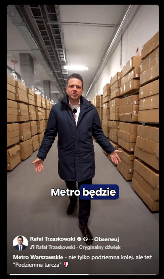 Schron powstaje w metrze. Tysiące łóżek, koców i śpiworów!