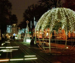 Iluminacje świąteczne w Szczecinie