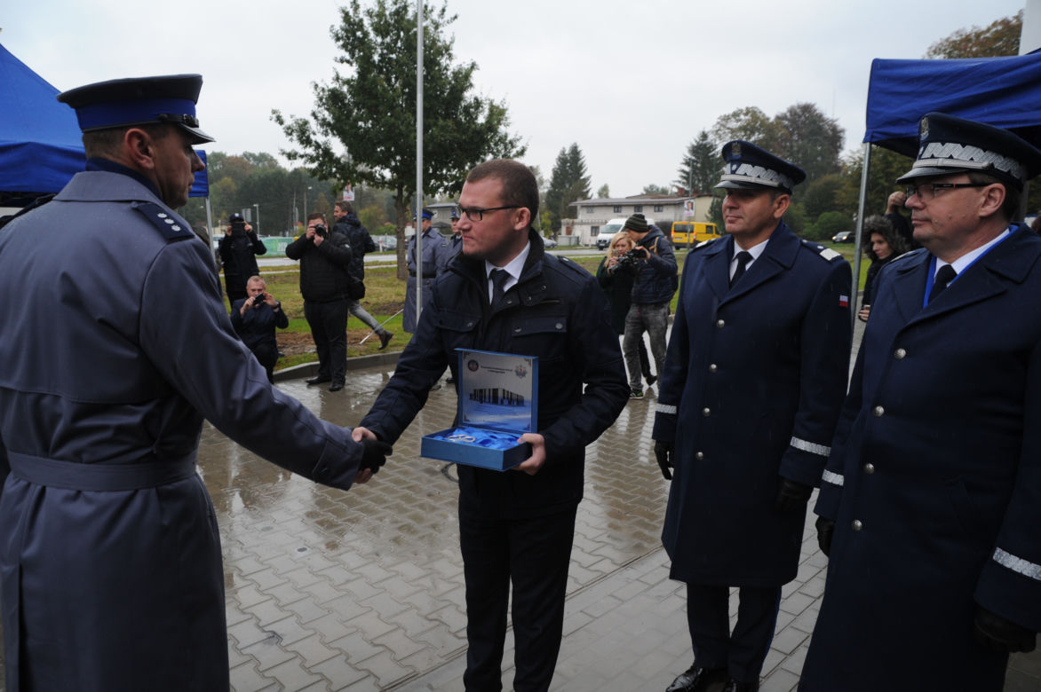 Otwarcie nowej komendy policji w Białogardzie