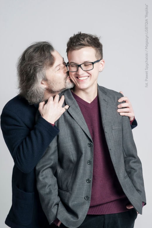 Jan Braciak i jego syn Konrad