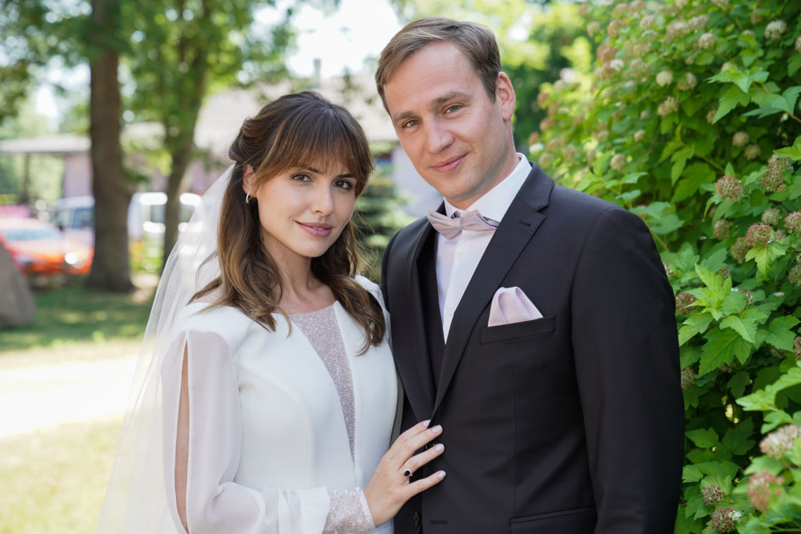 Na dobre i na złe, odc. 821: Hania (Marta Żmuda Trzebiatowska), Michał (Mateusz Janicki)