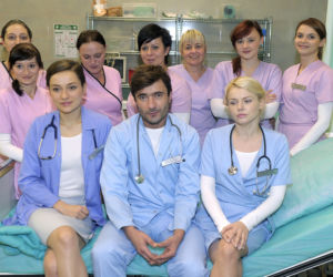 SZPITAL - nowy serial w TVN. Dominika Gajda (Kaja Sosnowska), Eryk Wajman (Radosław Osmalak), Anna Nowicka (Sylwia Oksiuta)