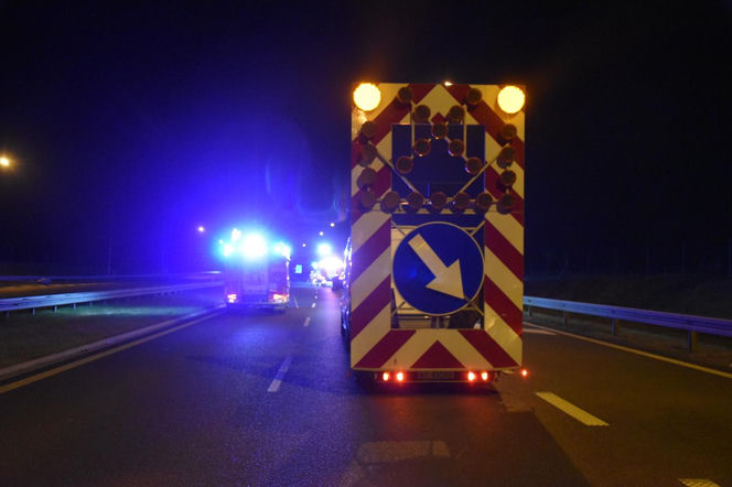 Wypadek koło Kościana