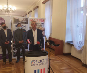 Wigilia dla samotnych w Radomiu 2020 - konferencja prasowa