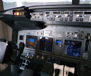 symulator Boeinga 737 na leszczyńskim lotnisku