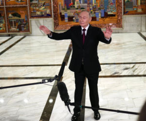 Prezydent Rosji Putin spotyka się ze specjalnym wysłannikiem USA Witkoffem na Kremlu