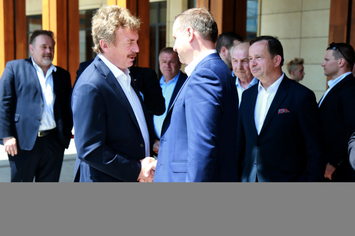 Zbigniew Boniek, Prezydent Andrzej Duda w Arłamowie