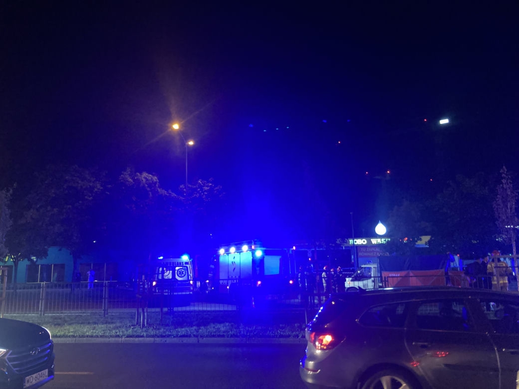 Śmiertelny wypadek przy Dworcu Wileńskim