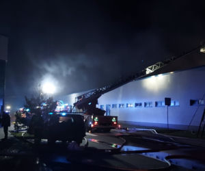 Pożar Cersanit 10.02.2022