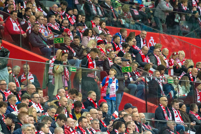 Tłumy na PGE Narodowym w Warszawie! Tak kibicowaliście podczas meczu Polska - Holandia