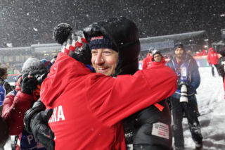 Kamil Stoch podczas ostatniego kunkursu PŚ w Zakopanem