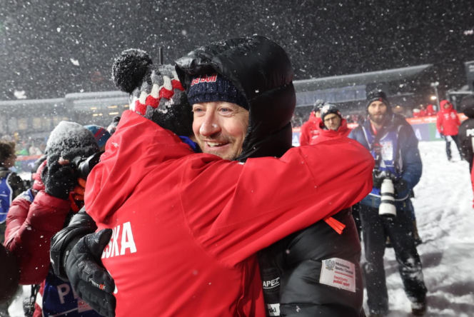 Kamil Stoch podczas ostatniego kunkursu PŚ w Zakopanem
