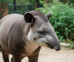 Tapir Kotte w poznańskim zoo. Dlaczego jego szwedzkie imię jest takie wymowne?