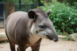 Tapir Kotte w poznańskim zoo. Dlaczego jego szwedzkie imię jest takie wymowne?