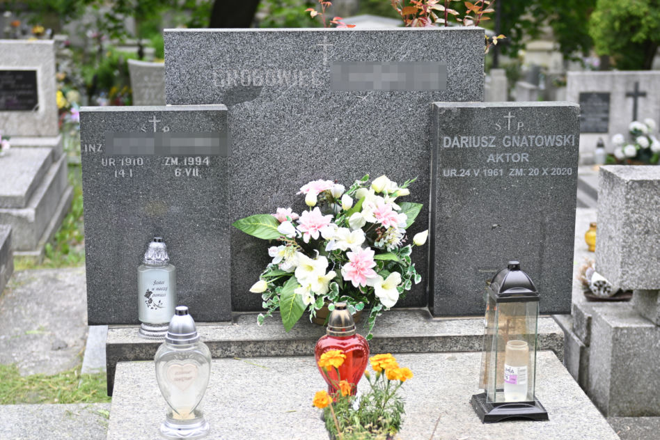 Grób Dariusza Gnatowskiego