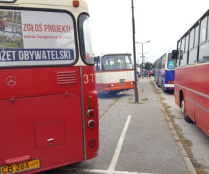 Parada Zabytkowych Autobusów w Bydgoszczy