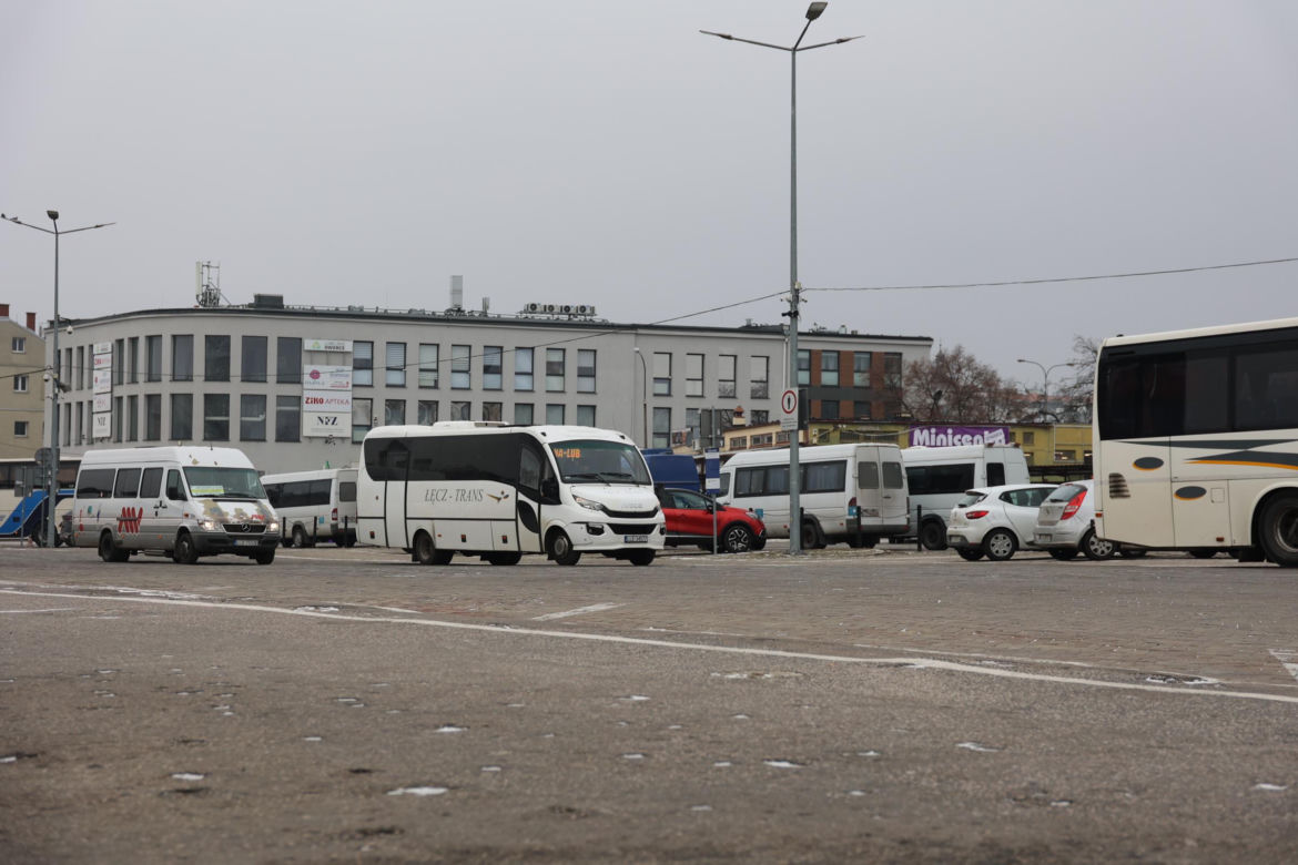 „Stary” dworzec PKS przy al. Tysiąclecia w Lublinie