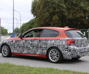 BMW Serii 1 po liftingu - zdjęcia szpiegowskie