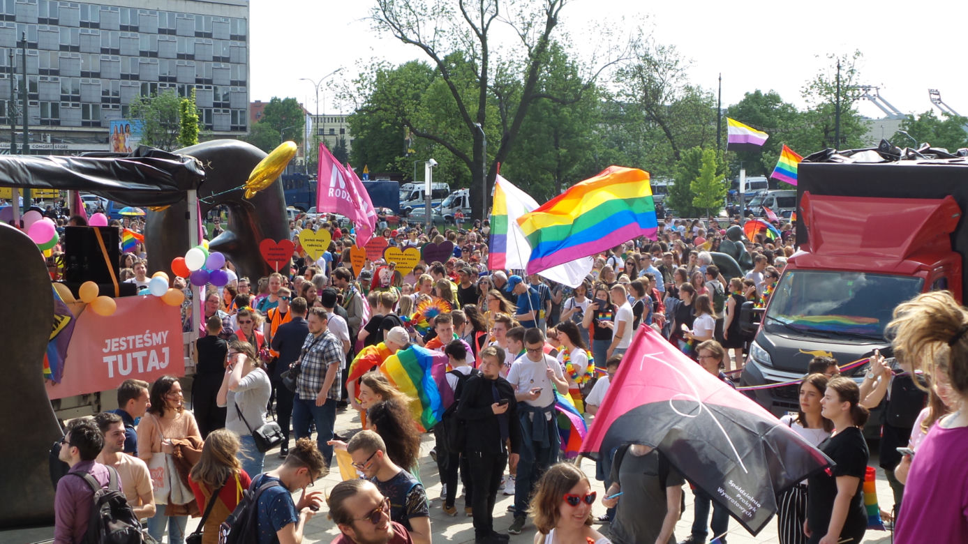 Wielki Marsz Równości przeszedł 18.05.2019 przez Kraków