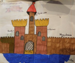 Prace uczniów w projekcie edukacyjnym Lekcje w sieci