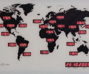 NeXtime, zegar ścienny World Time Digit 