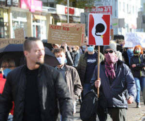 Kołobrzeg: Protest kobiet na ulicach miasta