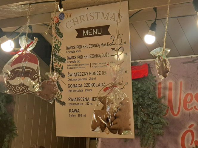 Jarmark Bożonarodzeniowy 2025 na Rynku Głównym w Krakowie. Jedzenie drogie jak nigdy