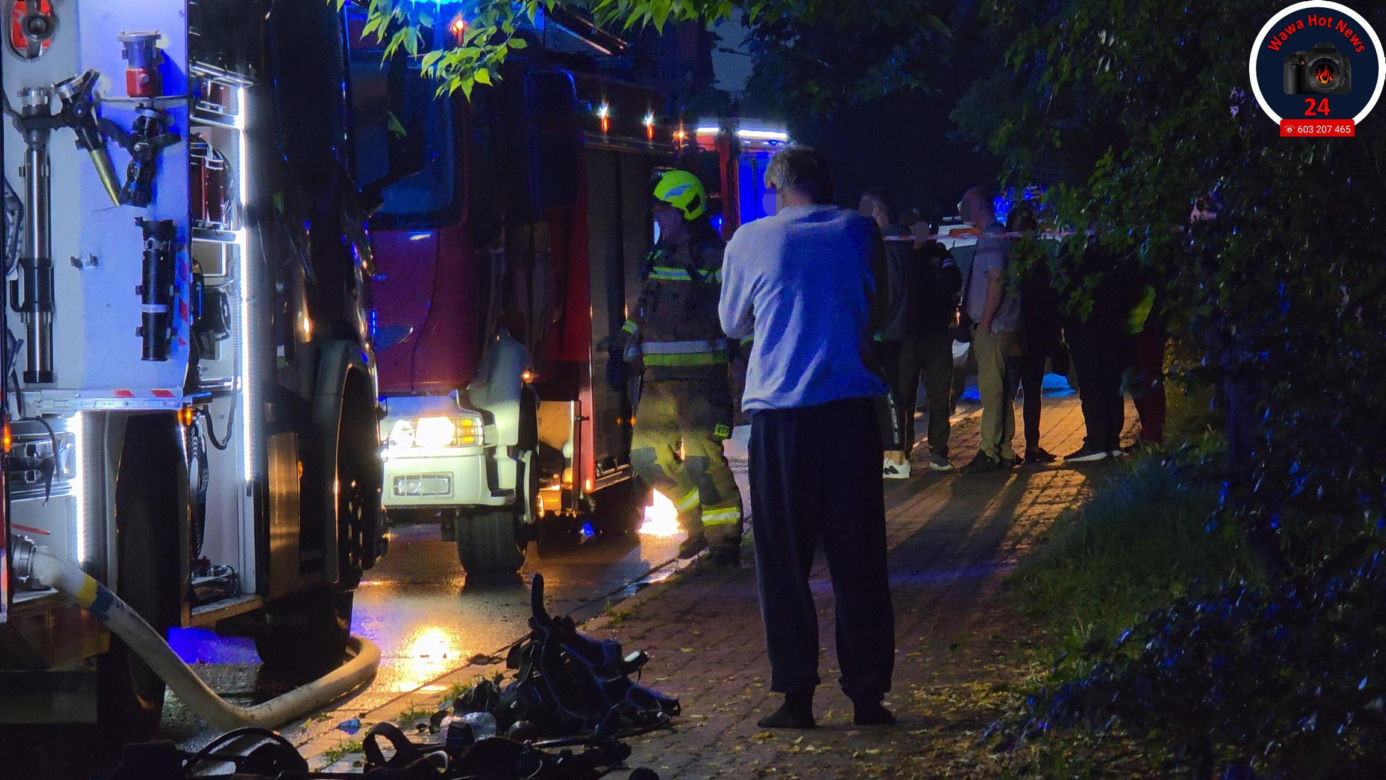 Tragiczny pożar w Piastowie. 12-letni chłopiec zginął w płomieniach