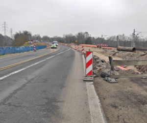 Budowa węzła Granitowa - styczeń 2020