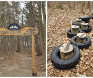 Park Oponarium w Dźwierzutach. Nowe miejsce rekreacji zaskakuje! [ZDJĘCIA]