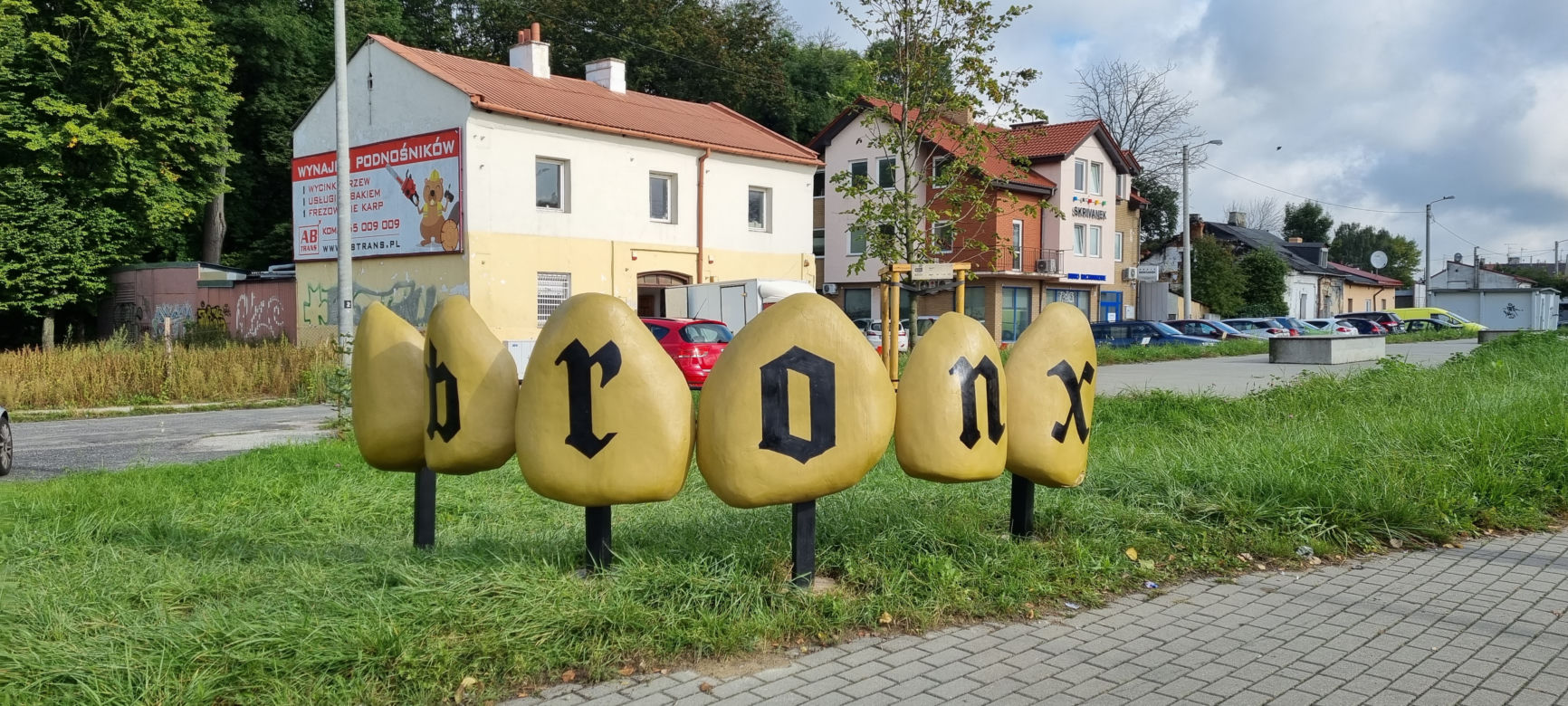Takiego witacza nie ma żadna lubelska dzielnica. Na Bronowicach wita Bronx [GALERIA]